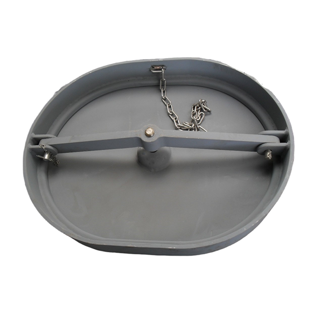 高めの防水シングルボルト楕円形ハッチ