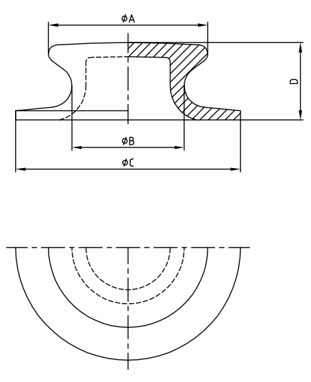 鋳鋼6 'ボタンチョック