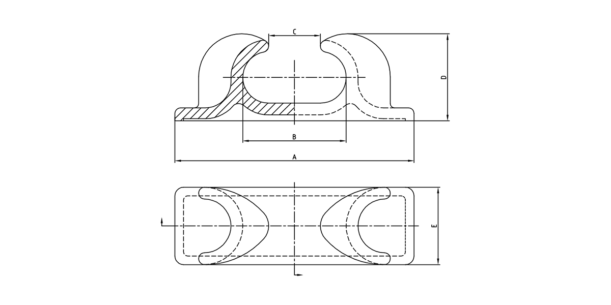 頑丈なチョック