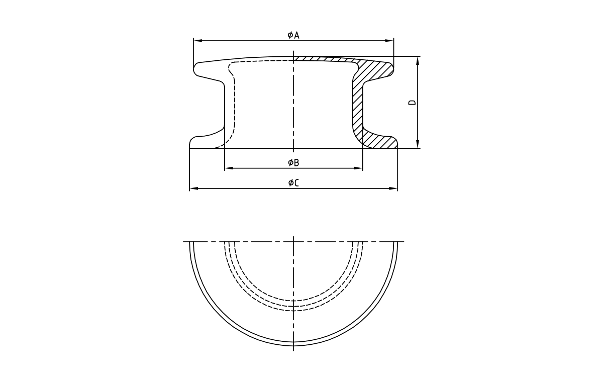 DF-473Cキャストスチール8ボタンチョック