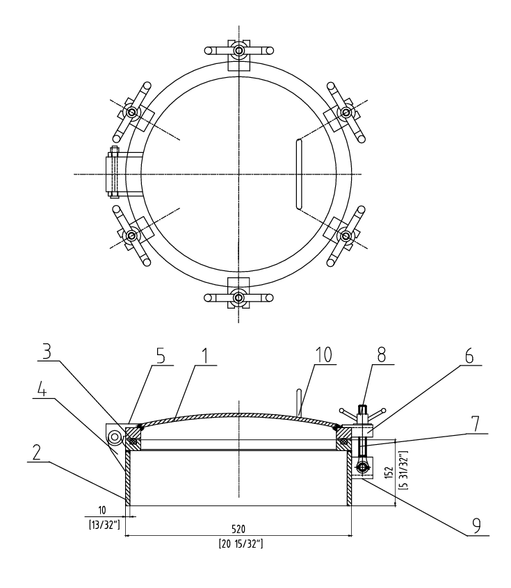 6犬が水を育てた水密ハッチ図面